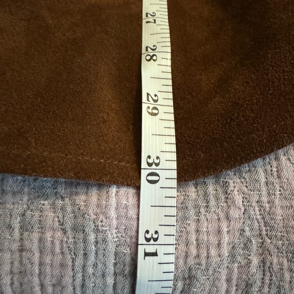 J. Crew Italian Suede Flannel-Lined Work shirt (M) - Picture 7 of 7